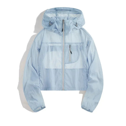 UPF50+  UV Protection Ultra Light Zipper Hoodie