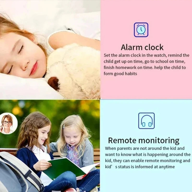 Xiaomi Kids Smart Watch 4G Sim Card Call Camera GPS Location SOS Anti-lost Waterproof